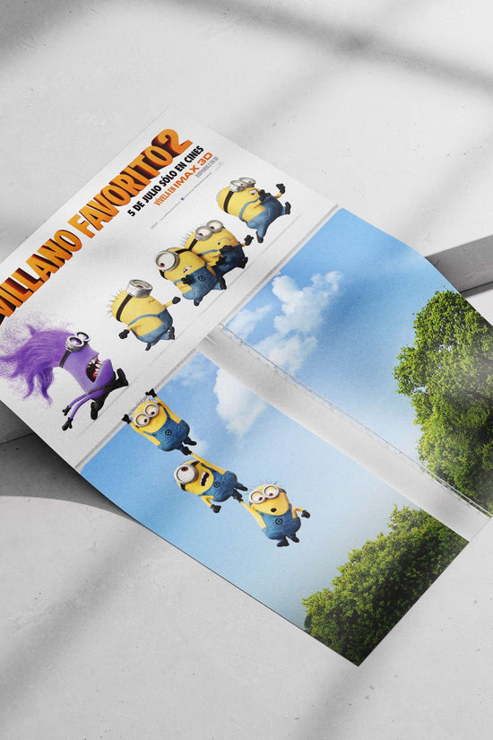 Despicable Me 2 (franchise) Gru Vs. Minions - Super Villain Comedy Poster