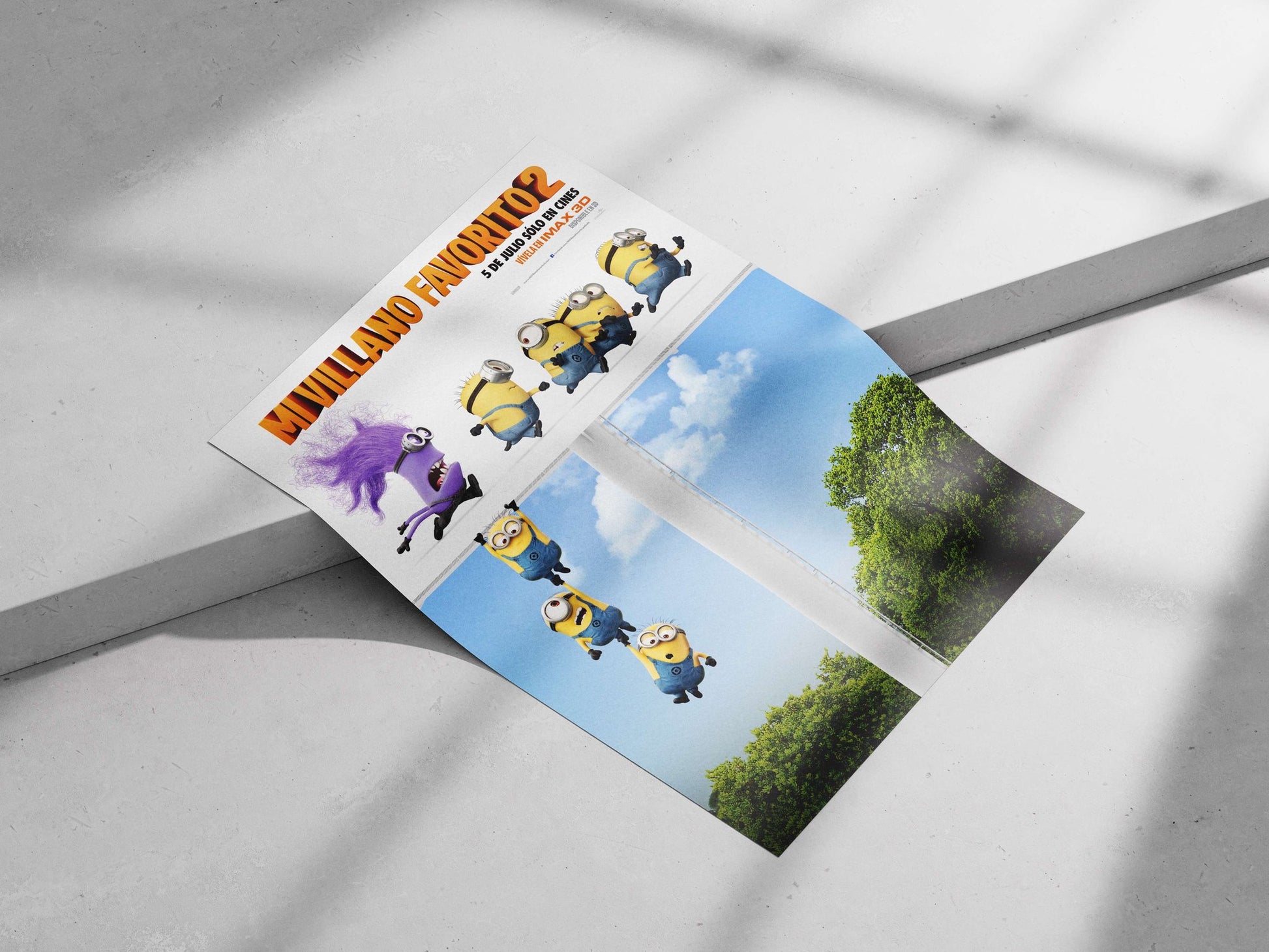 Despicable Me 2 (franchise) Gru Vs. Minions - Super Villain Comedy Poster