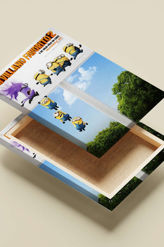 Despicable Me 2 (franchise) Gru Vs. Minions - Super Villain Comedy Poster