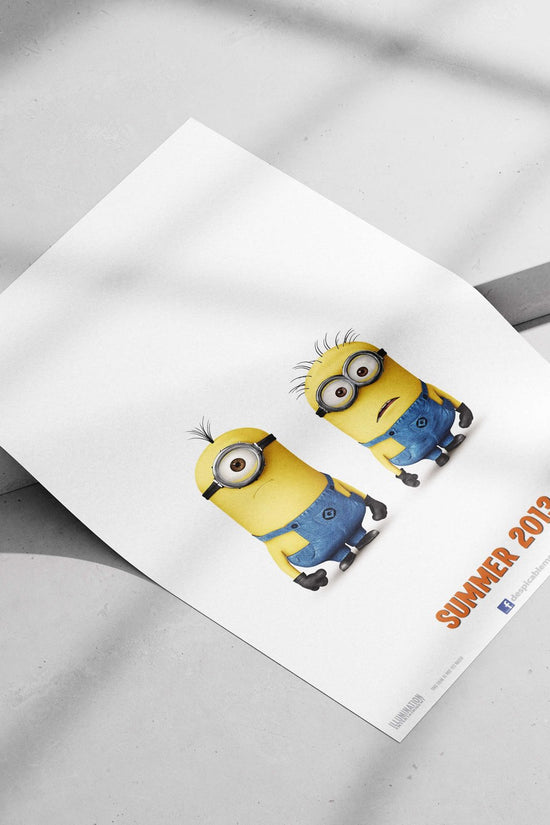 The Minions from the Despicable Me franchise Minions Pop Art - Comedy Icons Poster