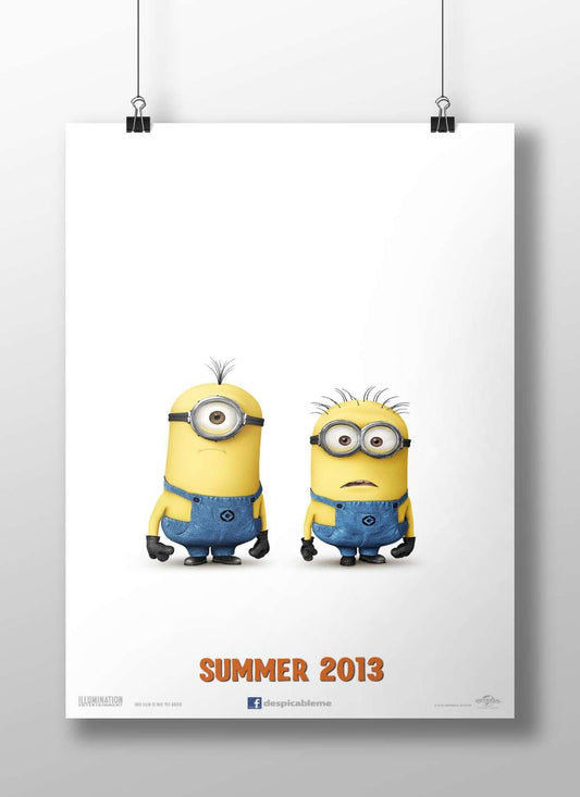 The Minions from the Despicable Me franchise Minions Pop Art - Comedy Icons Poster