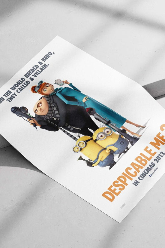 Despicable Me 2 (franchise: Despicable Me, real names: Gru, Lucy Wilde, Minions) Gru - Master