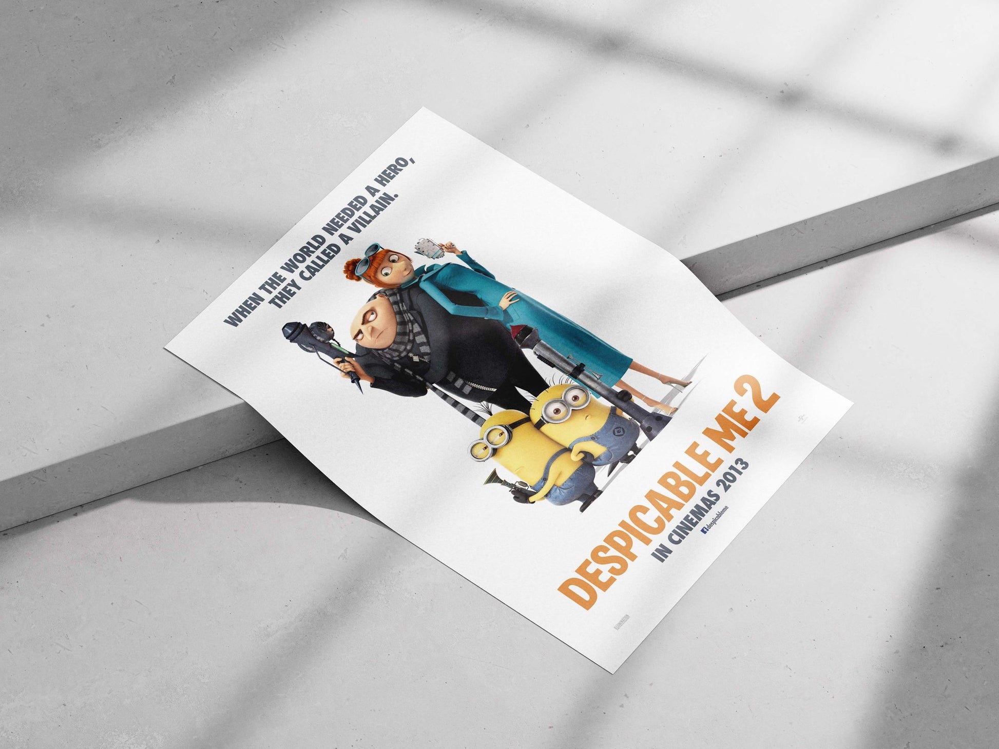 Despicable Me 2 (franchise: Despicable Me, real names: Gru, Lucy Wilde, Minions) Gru - Master