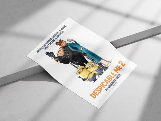 Despicable Me 2 (franchise: Despicable Me, real names: Gru, Lucy Wilde, Minions) Gru - Master
