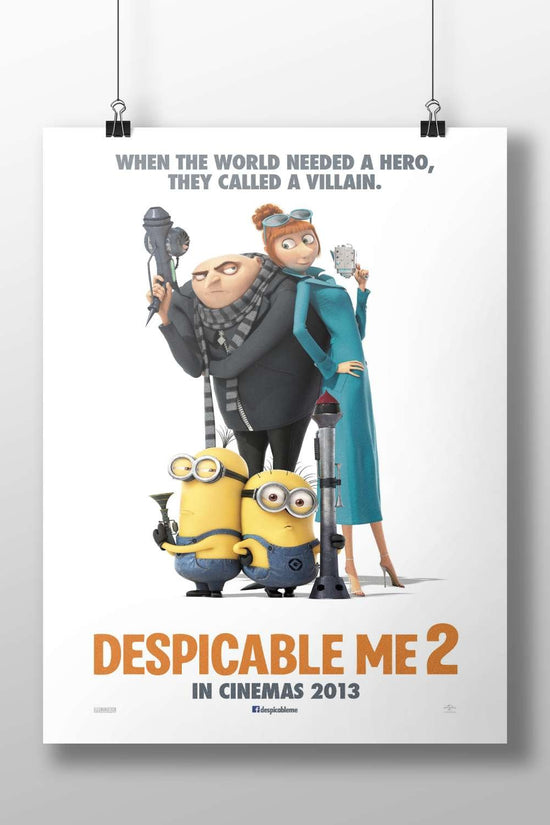 Despicable Me 2 (franchise: Despicable Me, real names: Gru, Lucy Wilde, Minions) Gru - Master