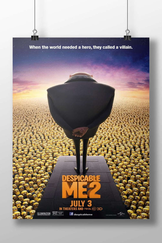 Despicable Me 2 franchise Gru - Genius Villain Poster