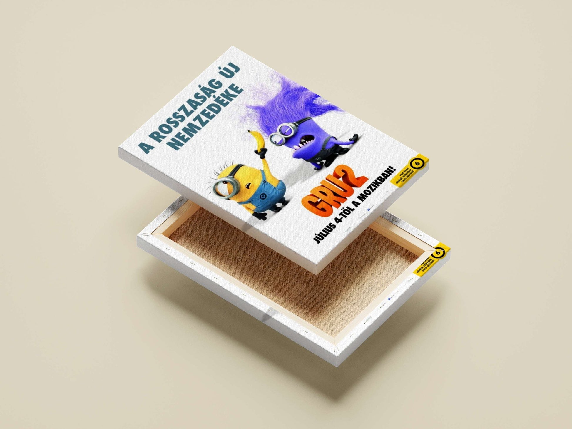 GRU2 (the movie from the Minions franchise) Gru2 - Minion Teamwork Poster