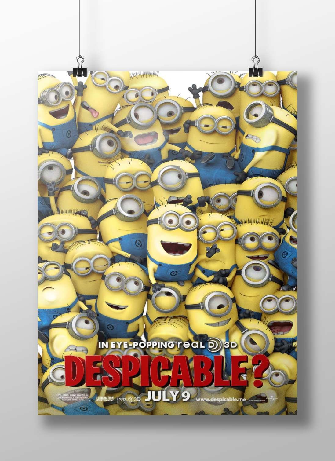 Minions (Despicable Me franchise) Gru'S Minion Crew - Comedy Chaos Poster