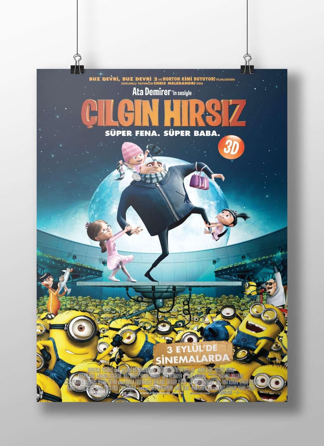 Despicable Me 2 Gru - Master Villain Poster