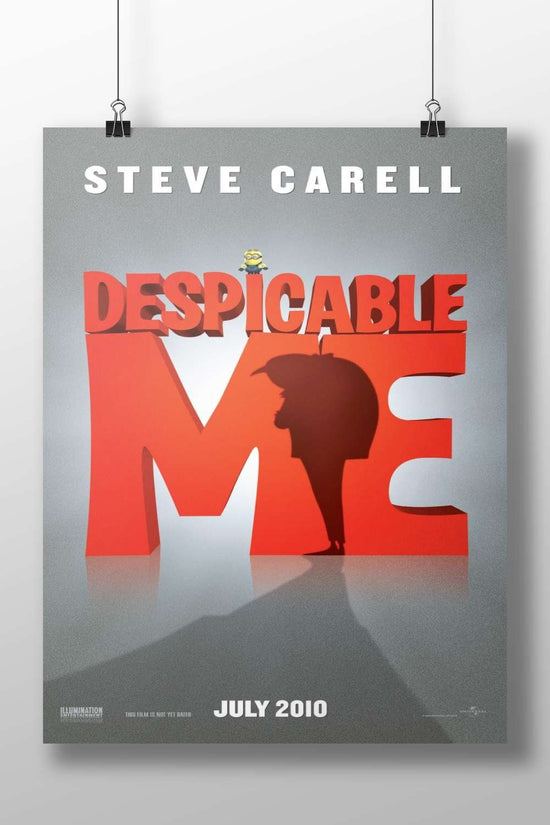Despicable Me (franchise, specifically the 2010 animated film) Gru - The Master Villain Poster