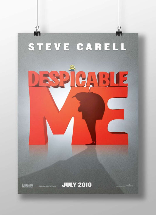 Despicable Me (franchise, specifically the 2010 animated film) Gru - The Master Villain Poster