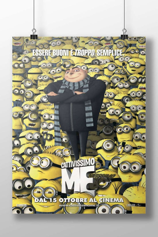 Gru (the protagonist of the Despicable Me franchise) Gru - Master Villain Poster