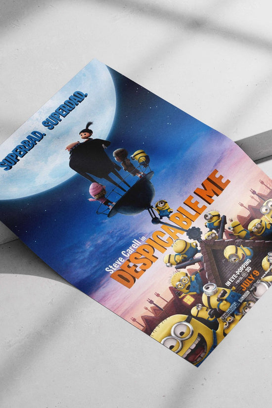 Despicable Me (film franchise by Illumination) Gru - Genius Villain Poster