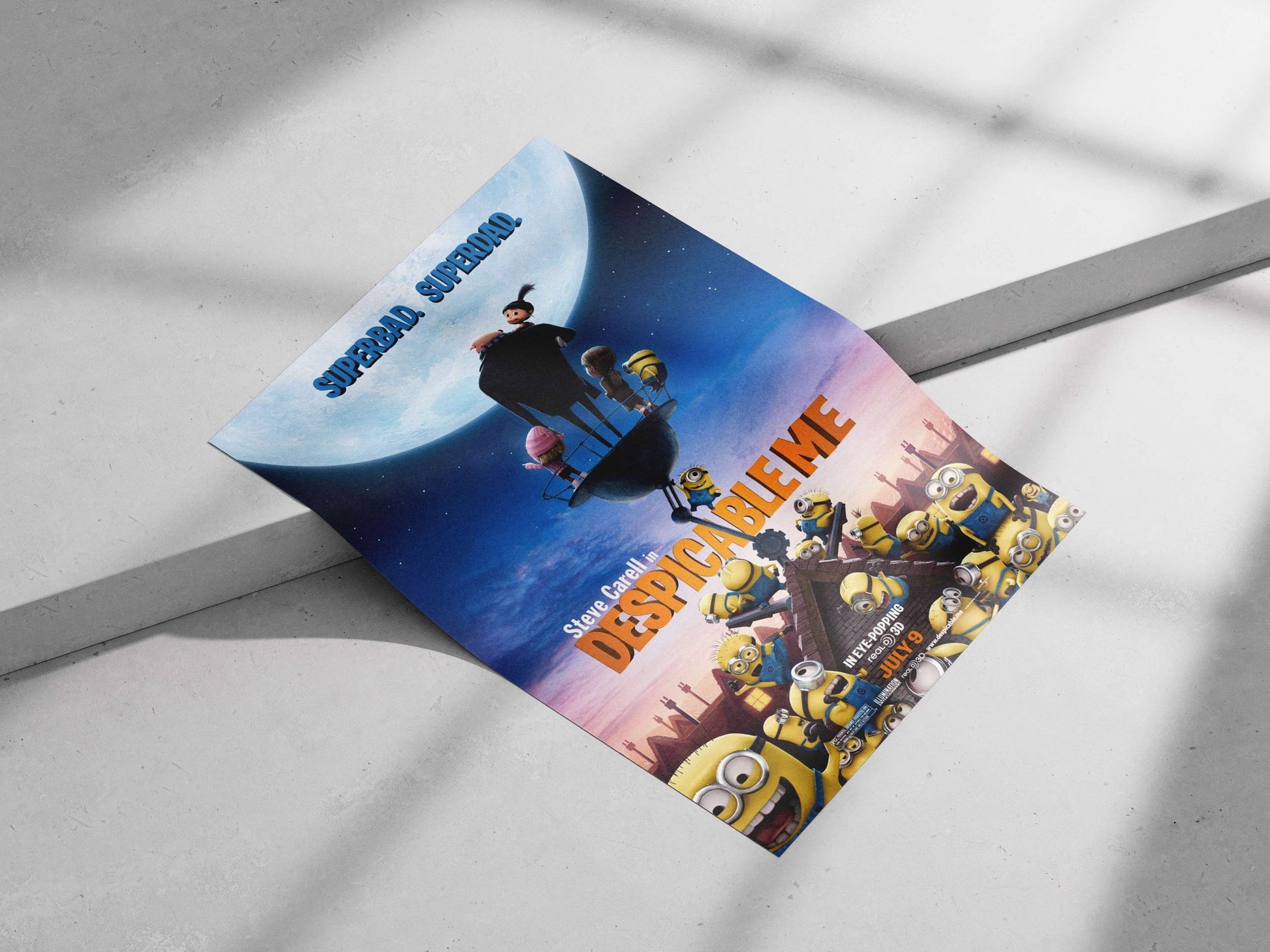 Despicable Me (film franchise by Illumination) Gru - Genius Villain Poster