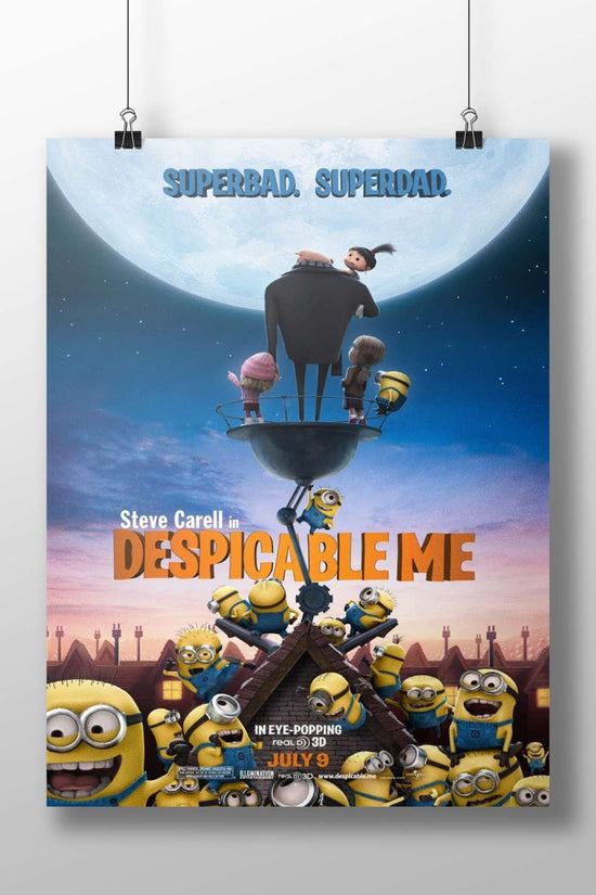 Despicable Me (film franchise by Illumination) Gru - Genius Villain Poster