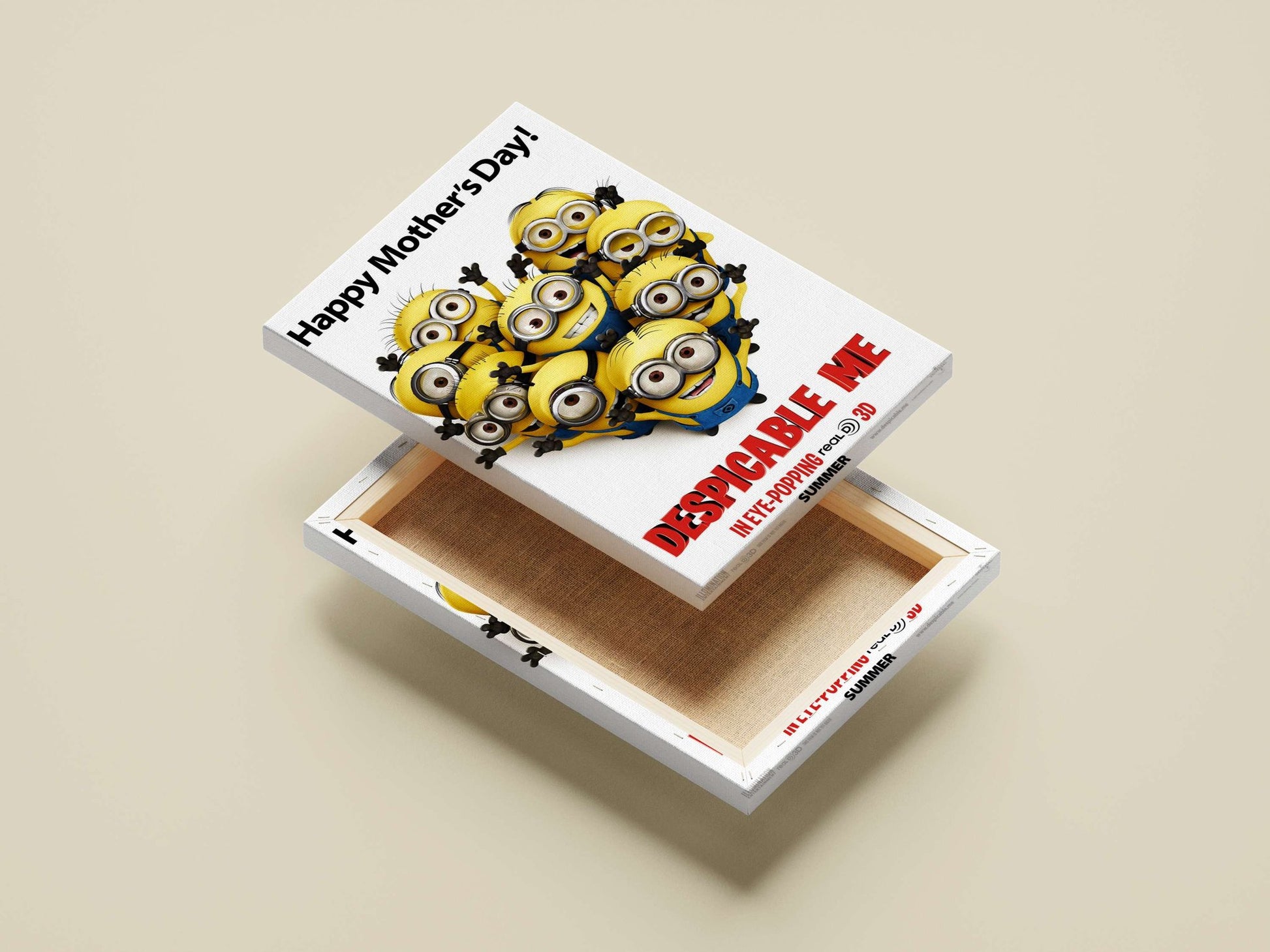 Minions from the "Despicable Me" franchise Gru'S Minions - Pop Art Poster
