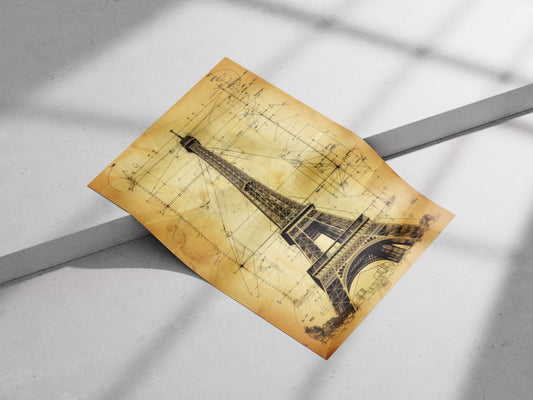 Eiffel Tower - Parisian Elegance Poster