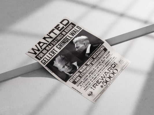 Gellert Grindelwald (from Harry Potter franchise) Gellert Grindelwald - Dark Sorcerer Poster