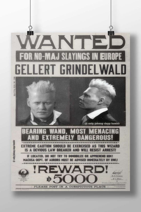 Gellert Grindelwald (from Harry Potter franchise) Gellert Grindelwald - Dark Sorcerer Poster