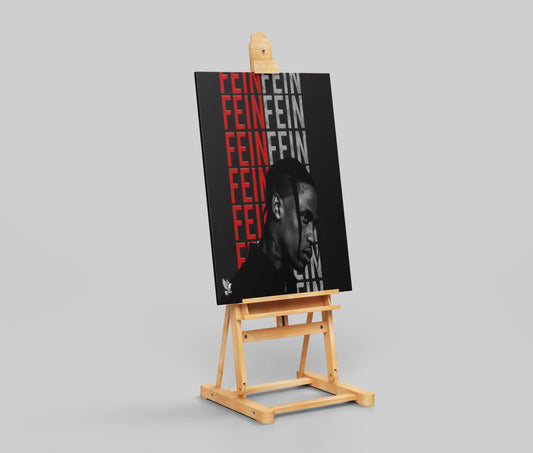 Travis Scott FE!N Poster | Minimalist Hip-Hop Wall Art for Rap Fans