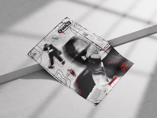 "Dhanji" Gritty Urban Art Print