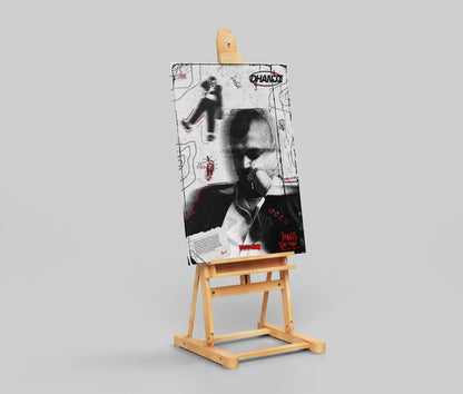 "Dhanji" Gritty Urban Art Print