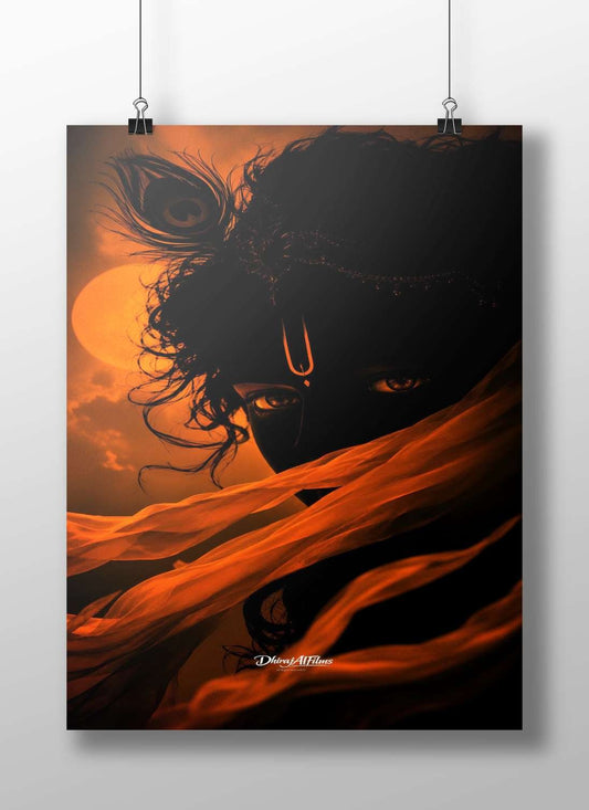 Durga (Hindu goddess) Main Subject: Durga (Hindu goddess) Matte BoizzBoard rigid print — Sanatan wall art India | PosterBoizz
