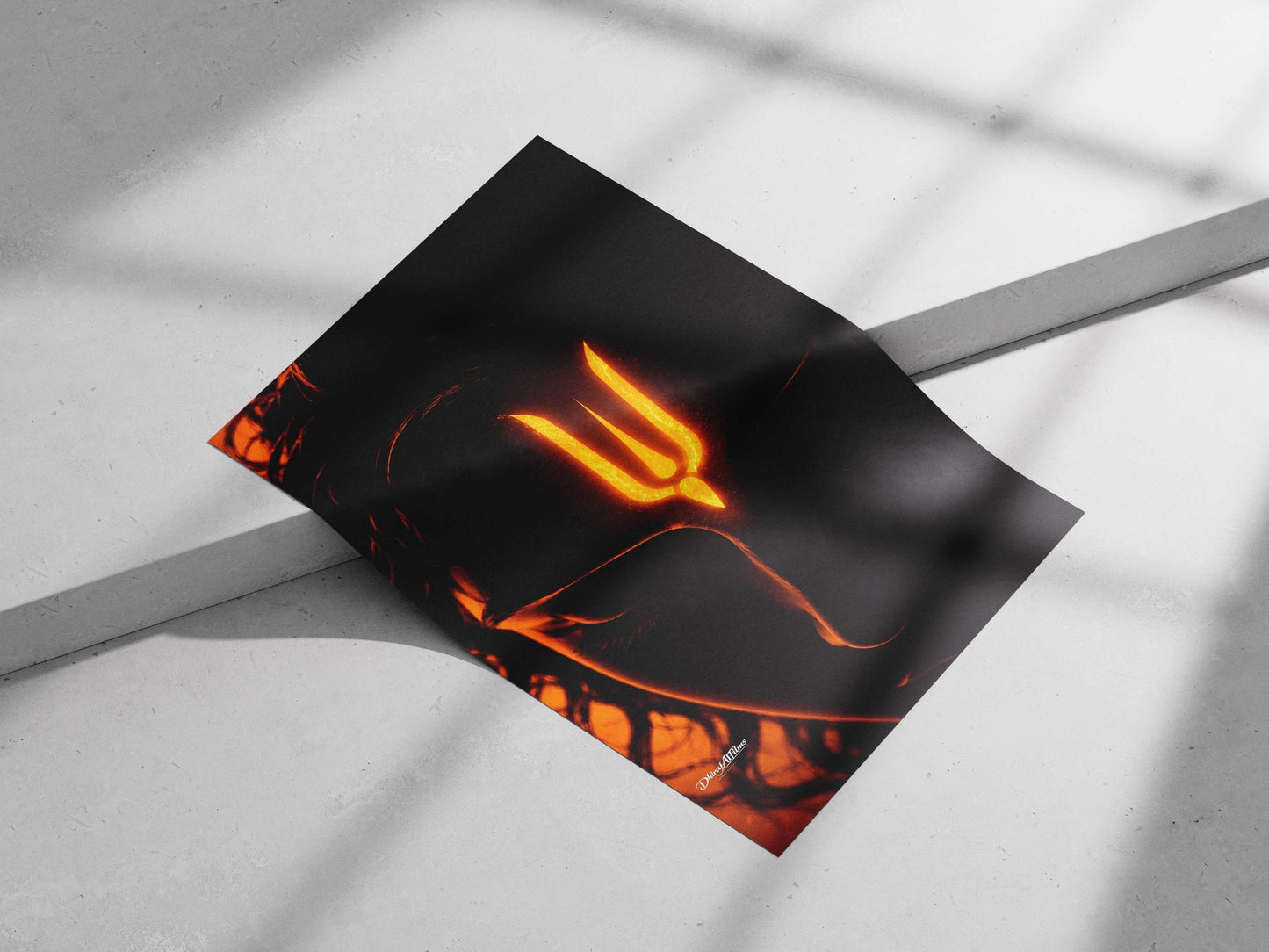Lord Shiva (Hindu deity) Main Subject: Lord Shiva (Hindu deity) Matte poster print — Sanatan wall art India | PosterBoizz