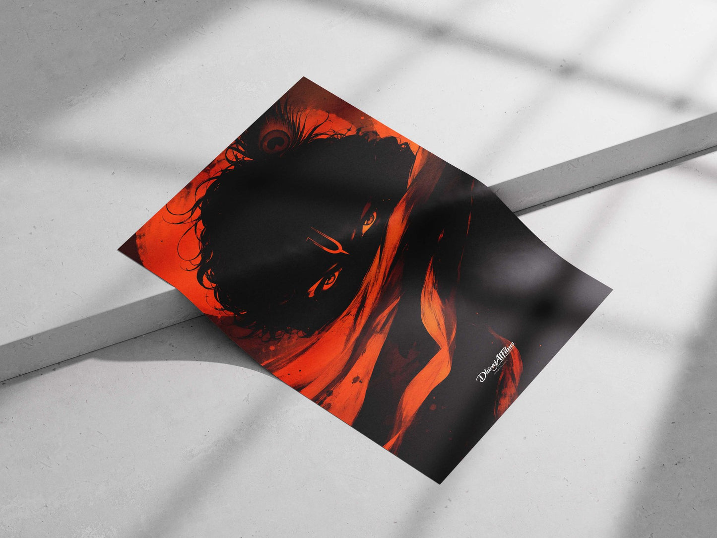 Lord Shiva Main Subject: Lord Shiva Matte poster print — Sanatan wall art India | PosterBoizz