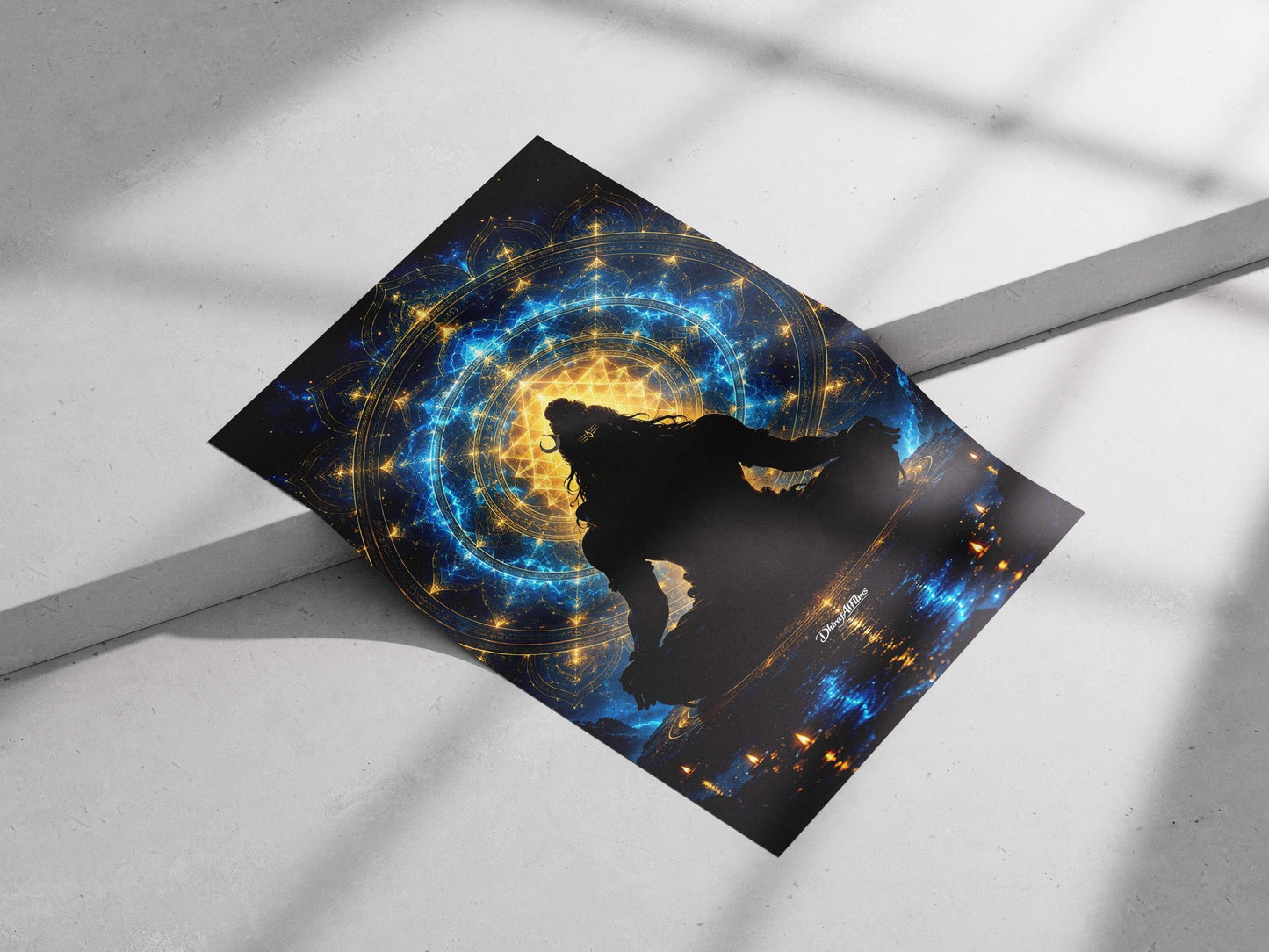 Lord Shiva (Hindu deity) Main Subject: Lord Shiva (Hindu deity) Matte poster print — Sanatan wall art India | PosterBoizz