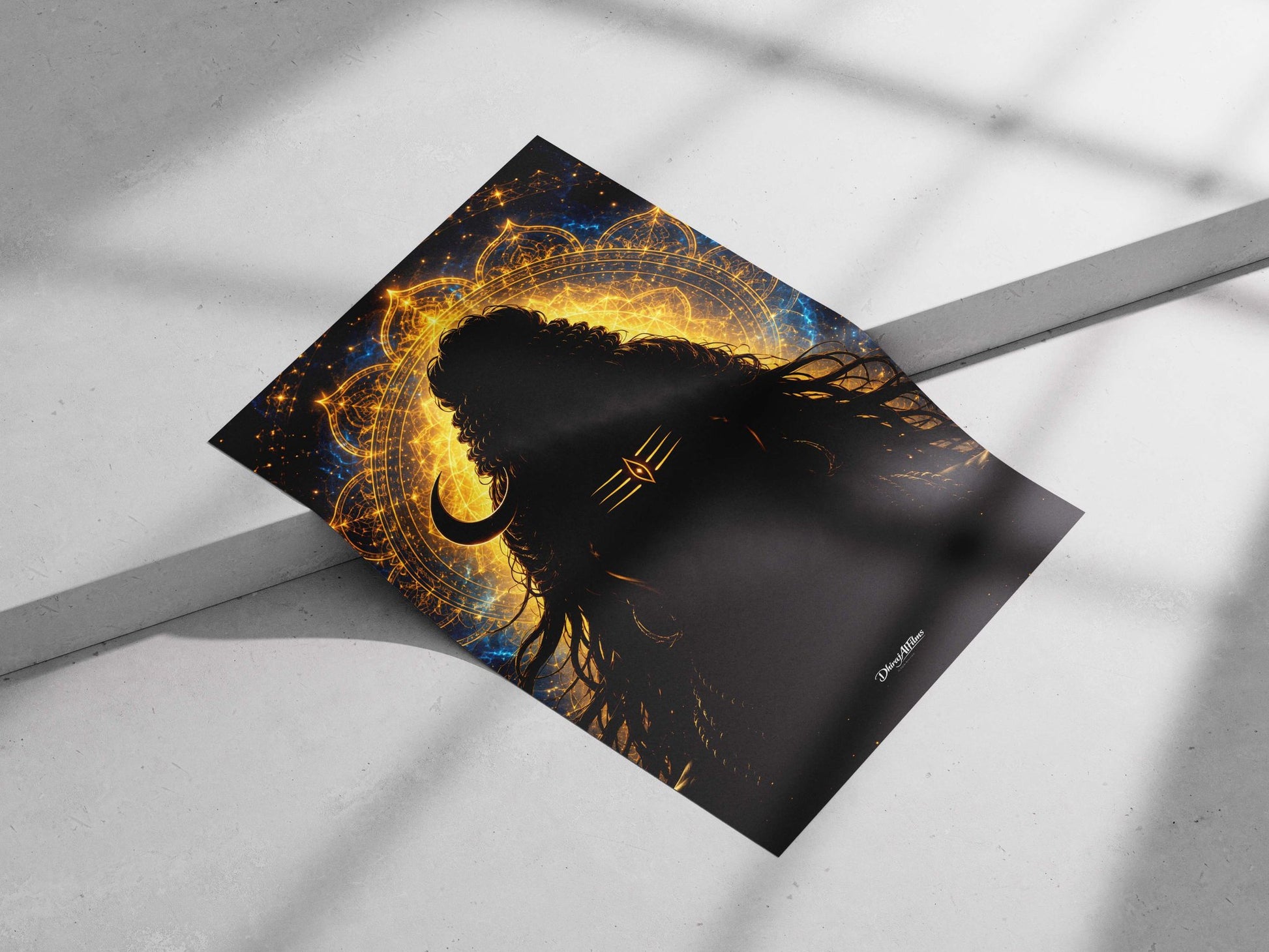 Lord Shiva (Hindu deity) Main Subject: Lord Shiva (Hindu deity) Matte poster print — Sanatan wall art India | PosterBoizz