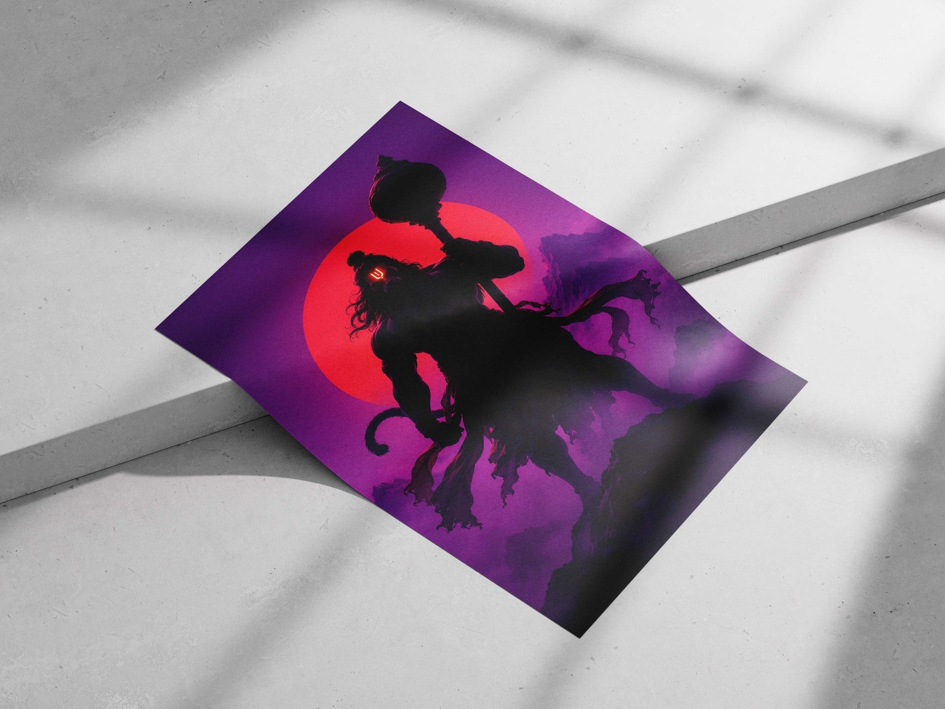 Lord Shiva (Hindu deity) Main Subject: Lord Shiva (Hindu deity) Matte poster print — Sanatan wall art India | PosterBoizz