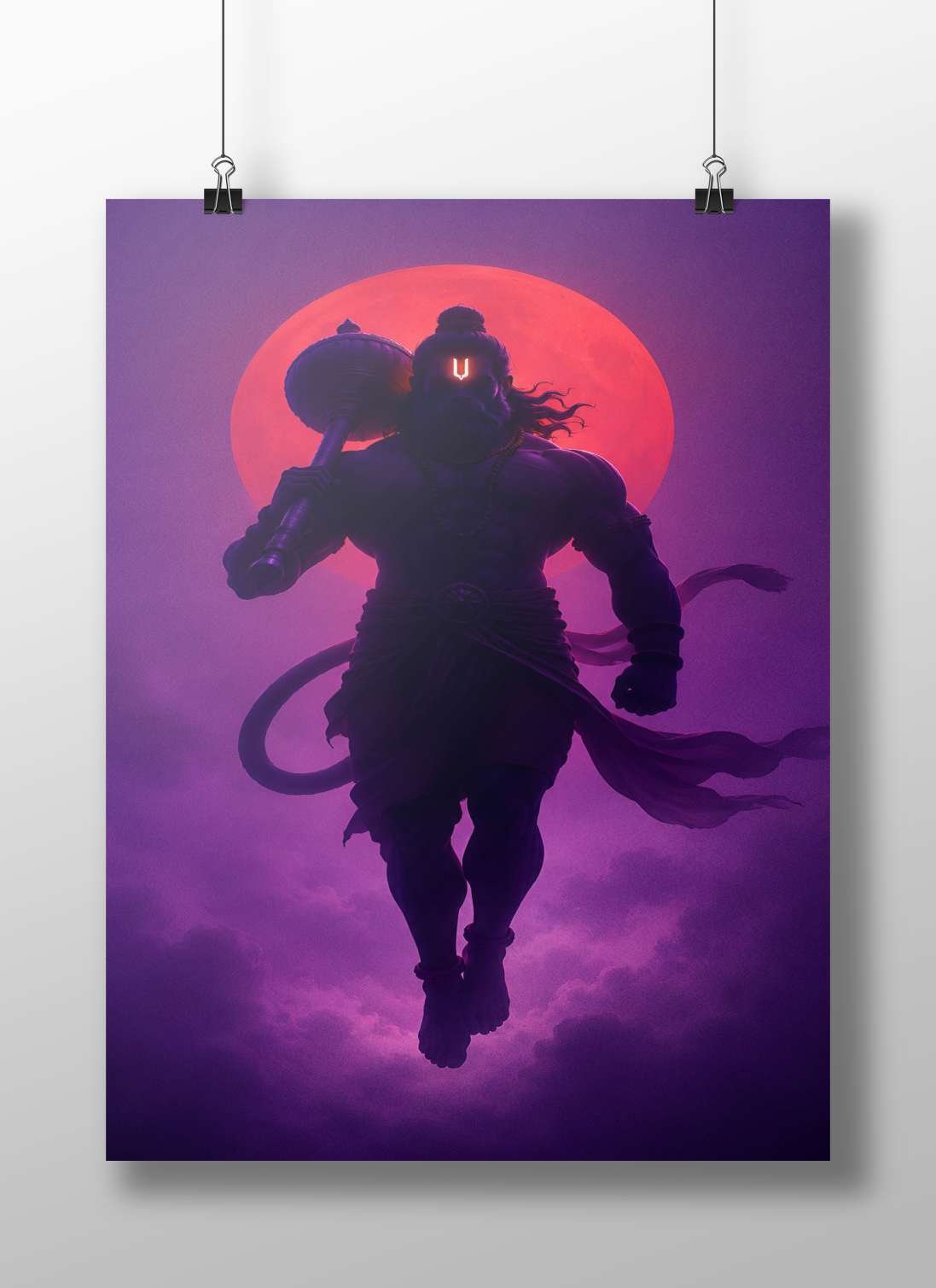 Lord Shiva Main Subject: Lord Shiva Matte BoizzBoard rigid print — Sanatan wall art India | PosterBoizz