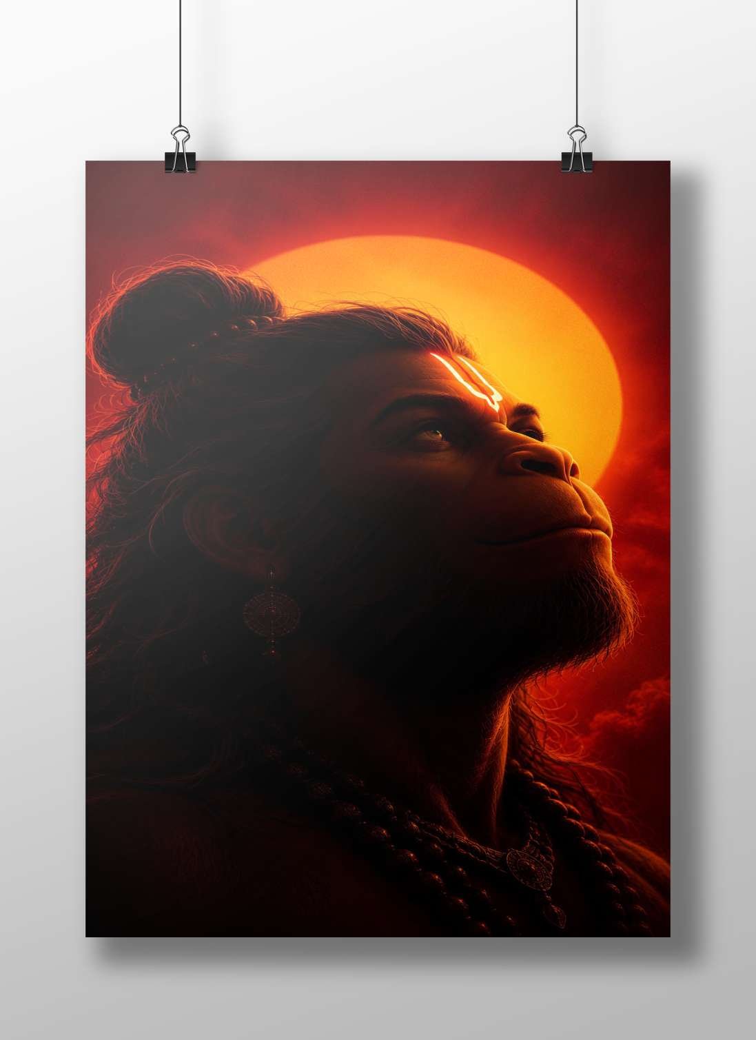Lord Shiva Main Subject: Lord Shiva Matte BoizzBoard rigid print — Sanatan wall art India | PosterBoizz
