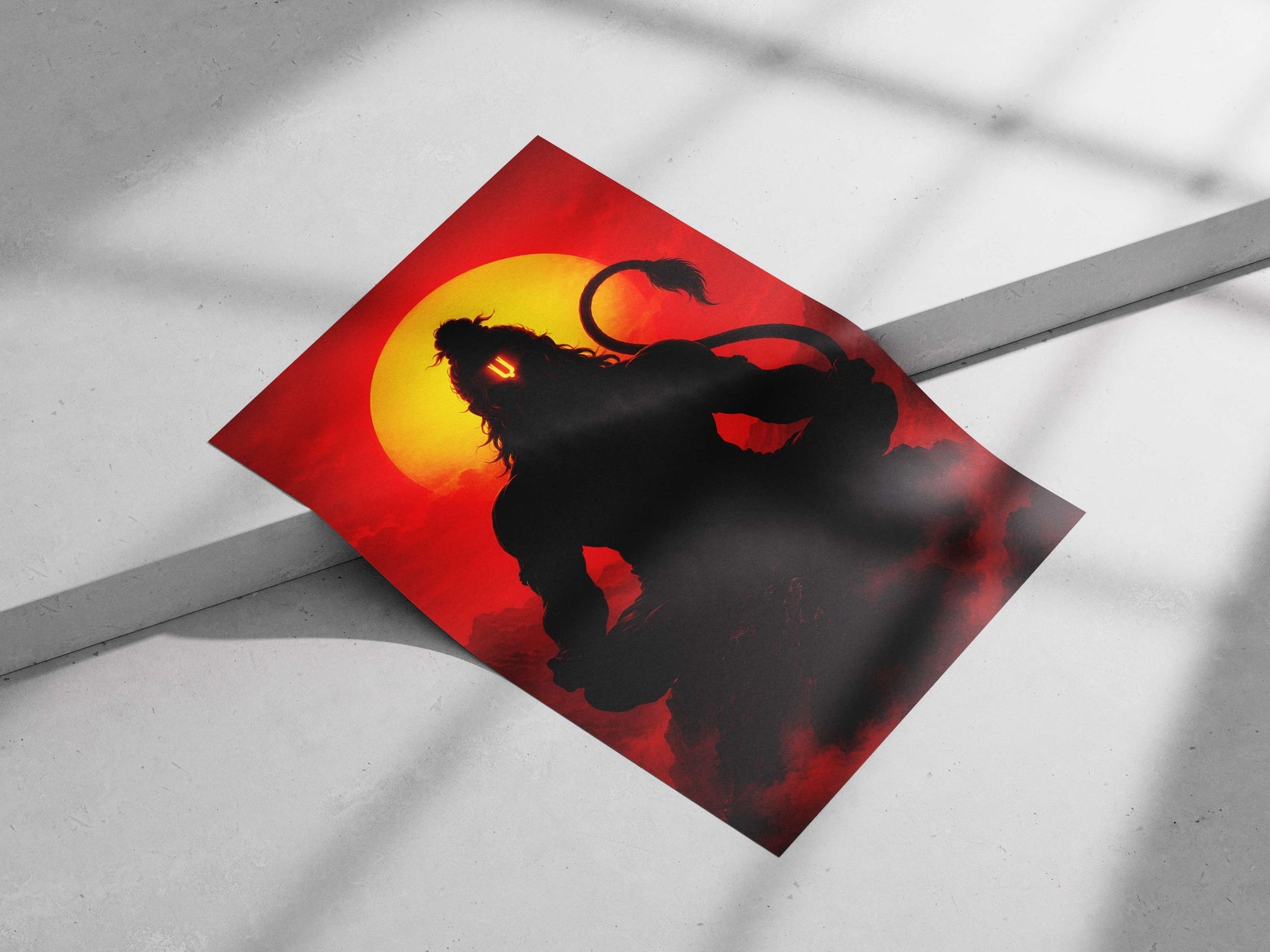 Lord Shiva (Hindu deity) Main Subject: Lord Shiva (Hindu deity) Matte poster print — Sanatan wall art India | PosterBoizz