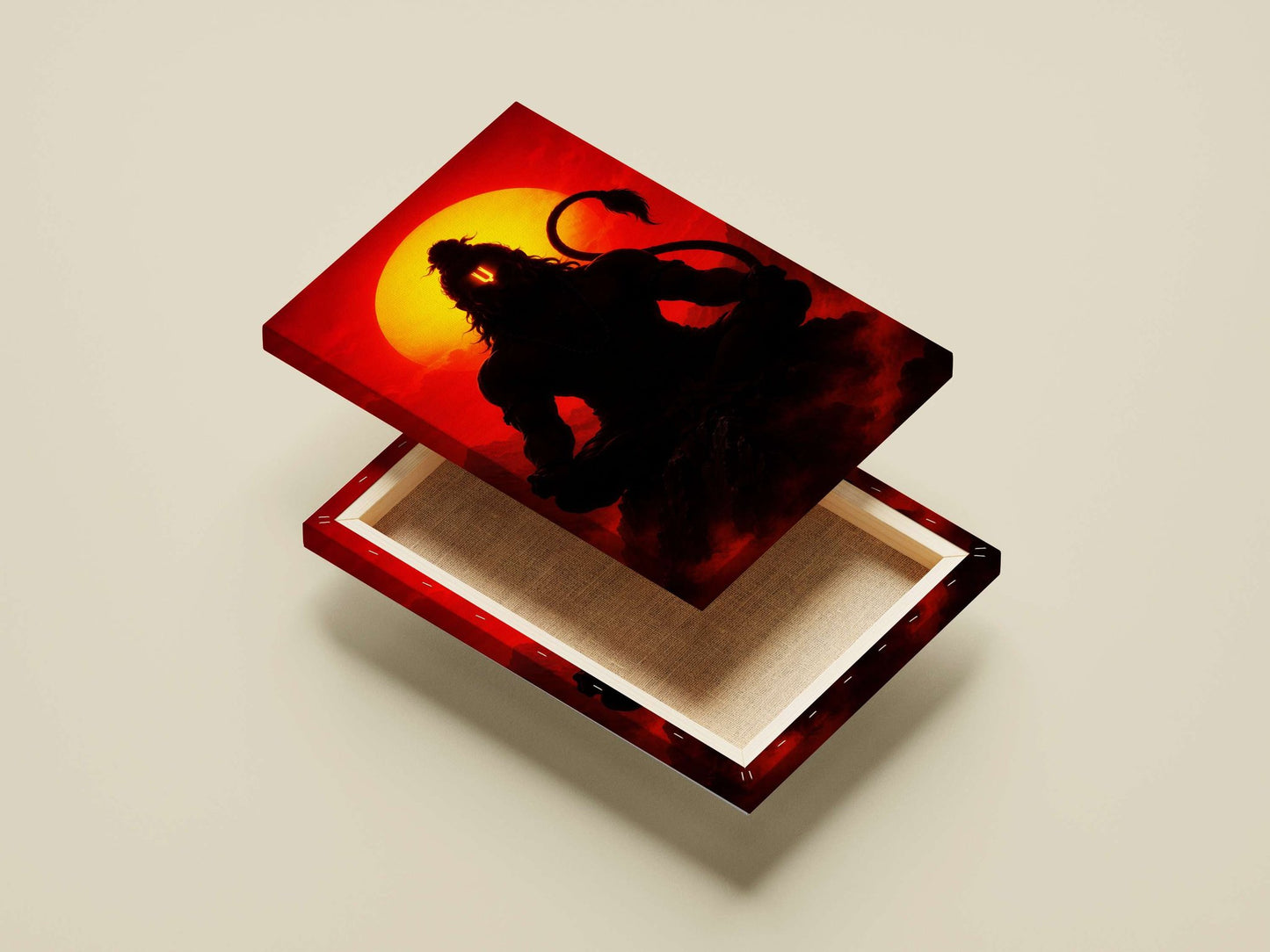 Lord Shiva (Hindu deity) Main Subject: Lord Shiva (Hindu deity) Canvas wall art — Sanatan wall art India | PosterBoizz
