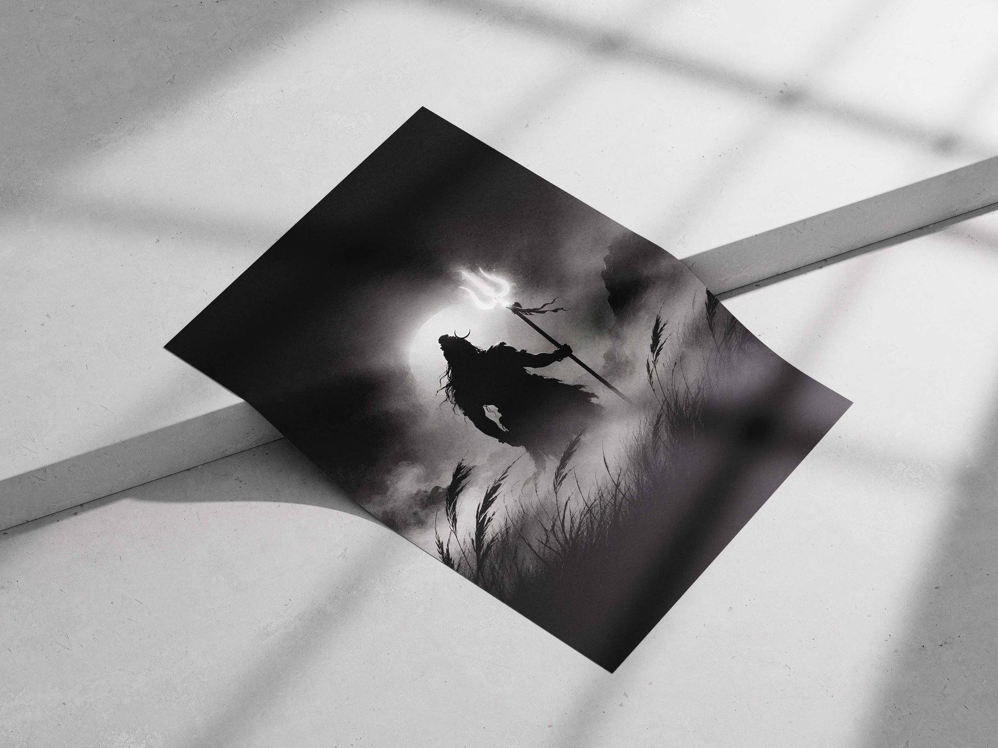Lord Shiva Main Subject: Lord Shiva Matte poster print — Sanatan wall art India | PosterBoizz