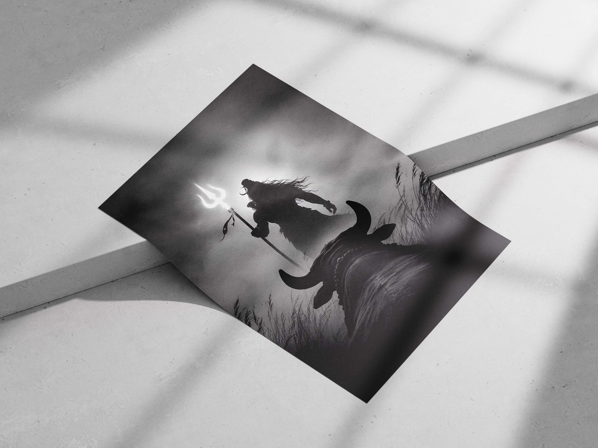 Lord Shiva (Hindu deity) Main Subject: Lord Shiva (Hindu deity) Matte poster print — Sanatan wall art India | PosterBoizz