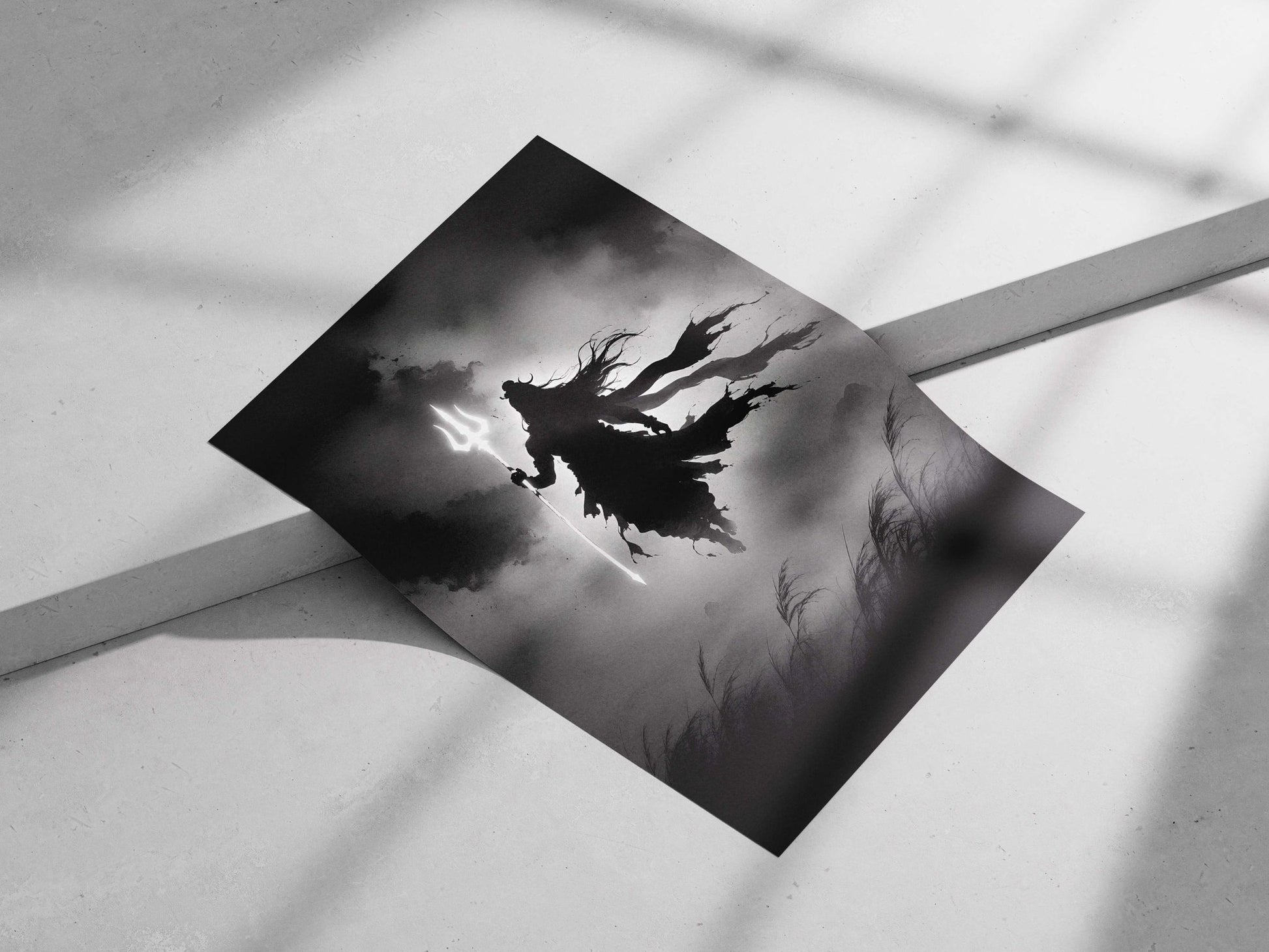 Lord Shiva (Hindu deity) Main Subject: Lord Shiva (Hindu deity) Matte poster print — Sanatan wall art India | PosterBoizz