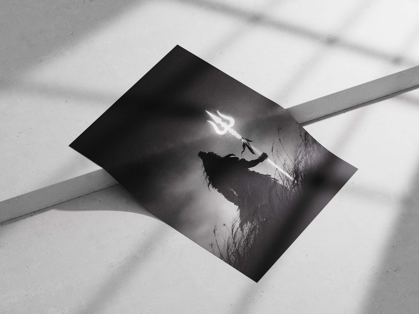 Lord Shiva (Hindu deity) Main Subject: Lord Shiva (Hindu deity) Matte poster print — Sanatan wall art India | PosterBoizz