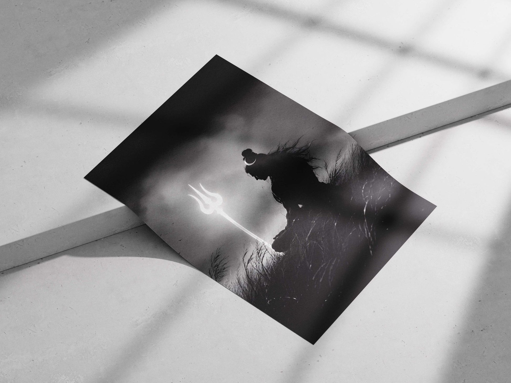 Lord Shiva (Hindu deity) Main Subject: Lord Shiva (Hindu deity) Matte poster print — Sanatan wall art India | PosterBoizz