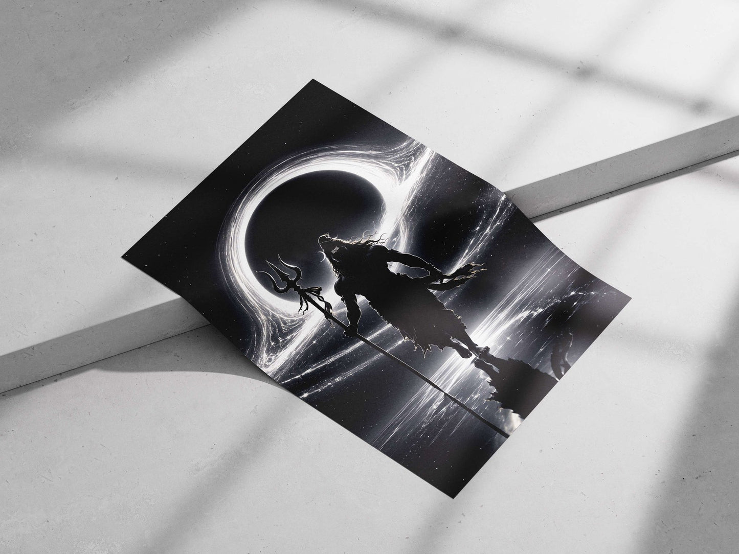 Lord Shiva (Hindu deity) Main Subject: Lord Shiva (Hindu deity) Matte poster print — Sanatan wall art India | PosterBoizz