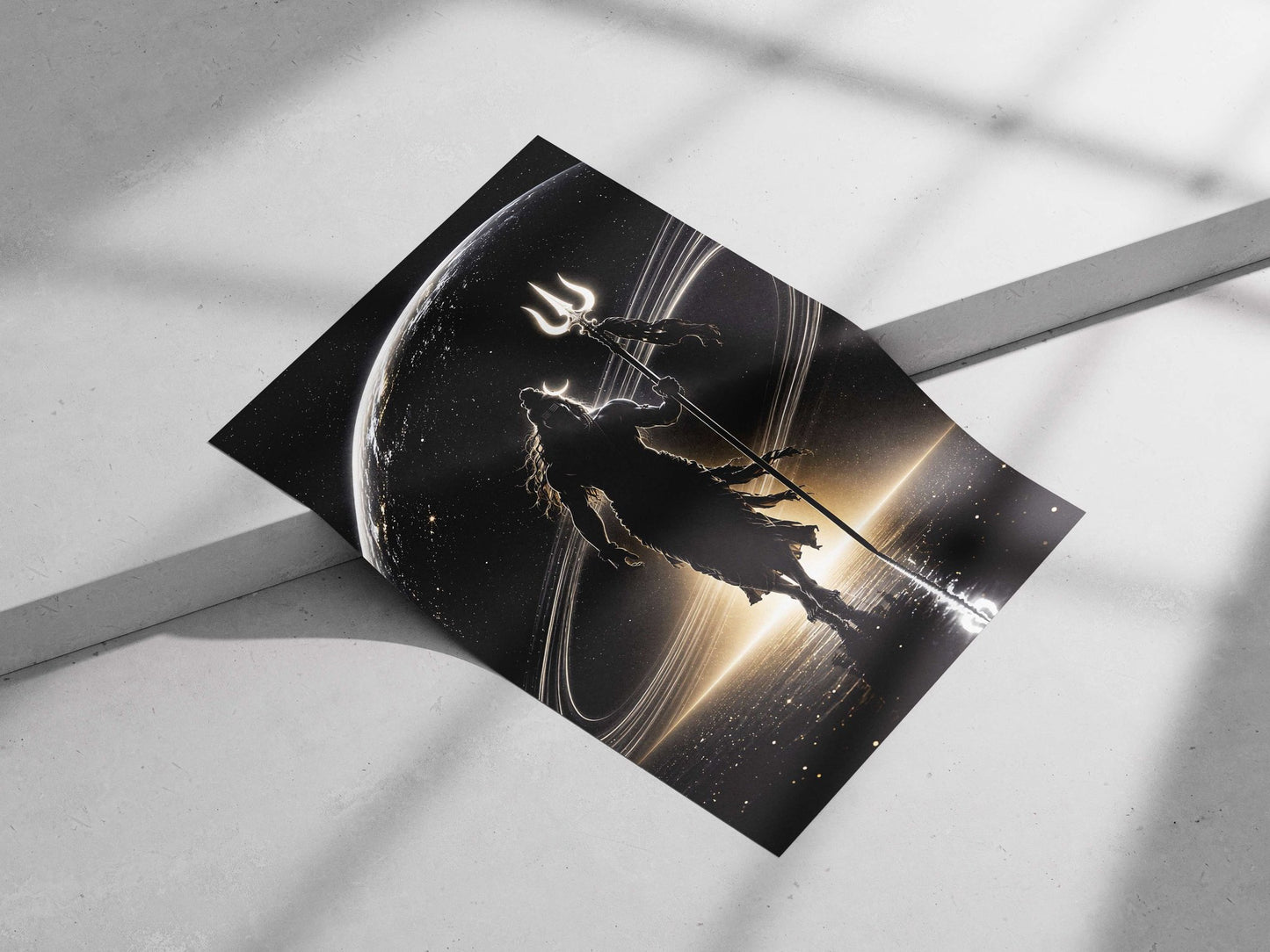 Lord Shiva Main Subject: Lord Shiva Matte poster print — Sanatan wall art India | PosterBoizz