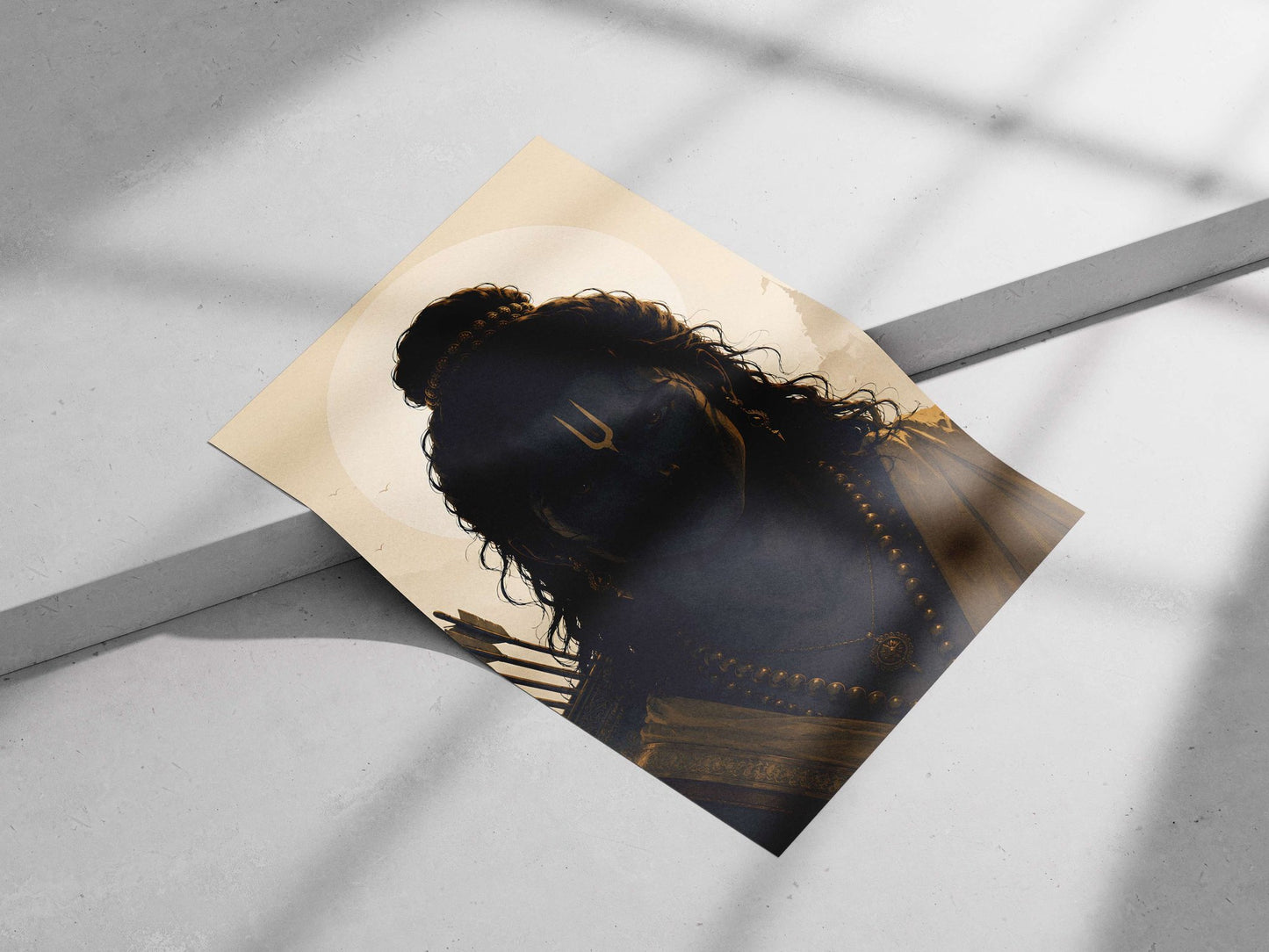 Lord Shiva Main Subject: Lord Shiva Matte poster print — Sanatan wall art India | PosterBoizz
