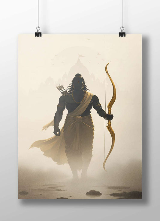 Lord Shiva Main Subject: Lord Shiva Matte BoizzBoard rigid print — Sanatan wall art India | PosterBoizz
