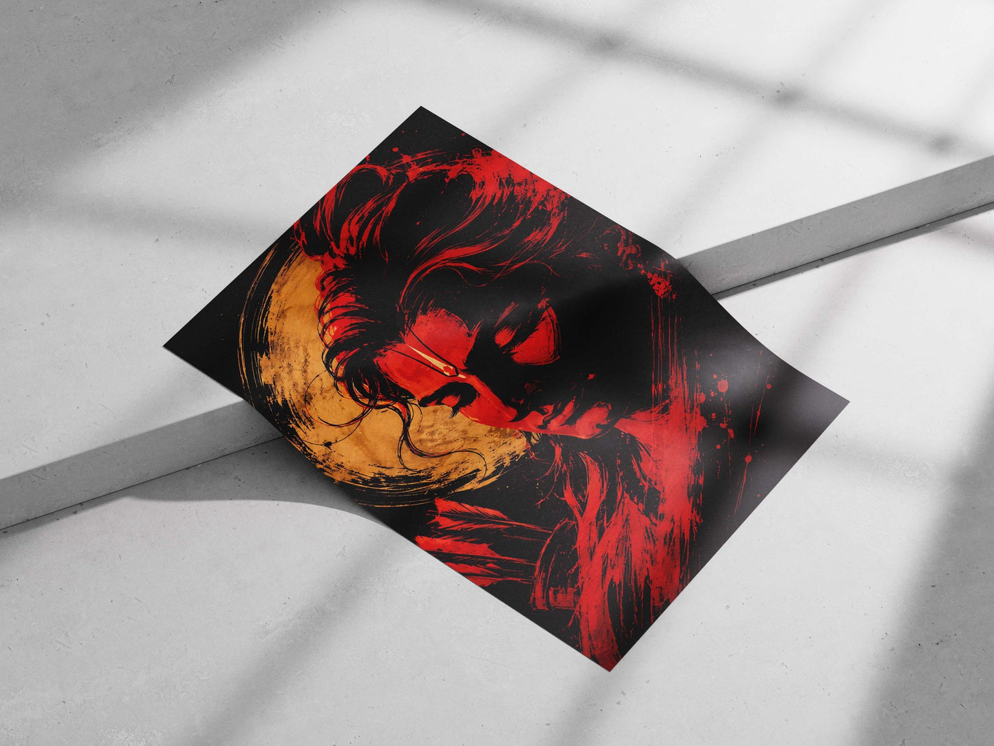 Hindu goddess Kali Main Subject: Hindu goddess Kali Matte poster print — Sanatan wall art India | PosterBoizz