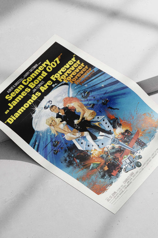 Sean Connery as James Bond 007 in Ian Fleming's "Diamonds Are Forever" Sean Connery As