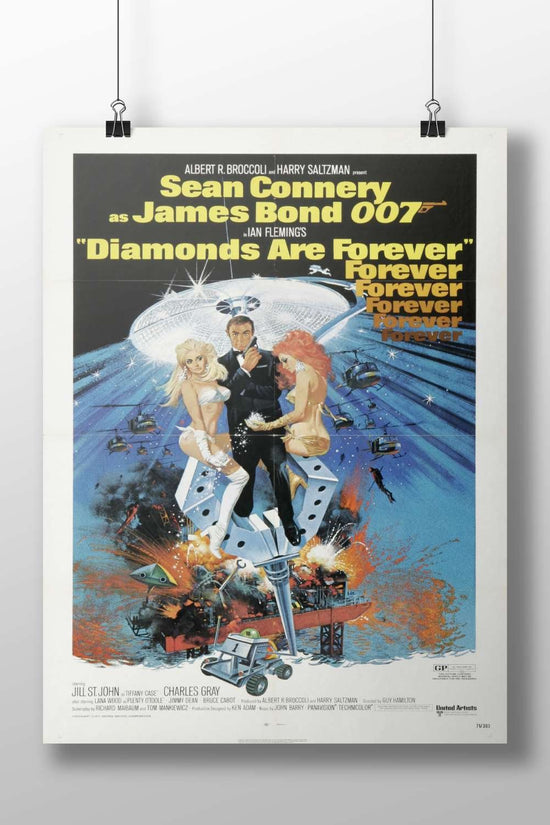 Sean Connery as James Bond 007 in Ian Fleming's "Diamonds Are Forever" Sean Connery As