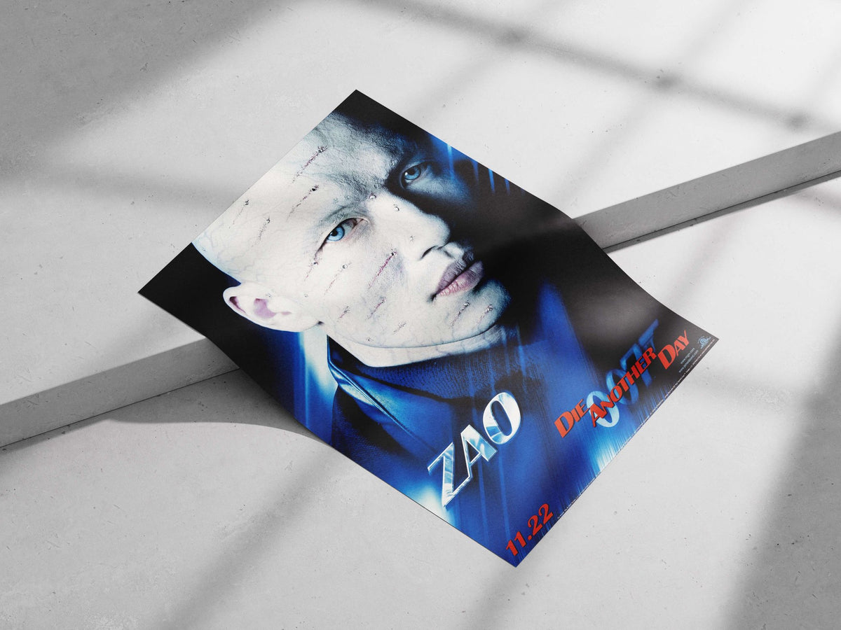 Zao from the James Bond franchise's "Die Another Day" Zao - Spy Elite Poster