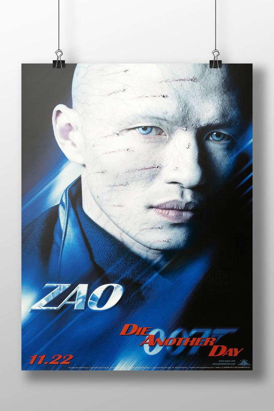Zao from the James Bond franchise's "Die Another Day" Zao - Spy Elite Poster